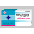 Antibiótico aminoglucósido inyectable de sulfato de gentamicina